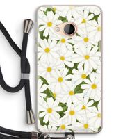 Summer Daisies: HTC U Play Transparant Hoesje met koord