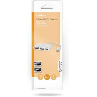 Nedis USB-Hub CCGB64785WT01