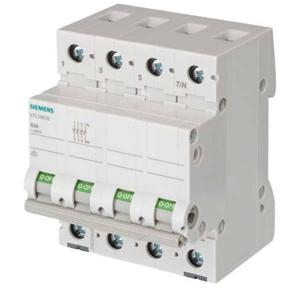 Siemens 5TL16630 Uitschakelaar Grijs 63 A 3x NO