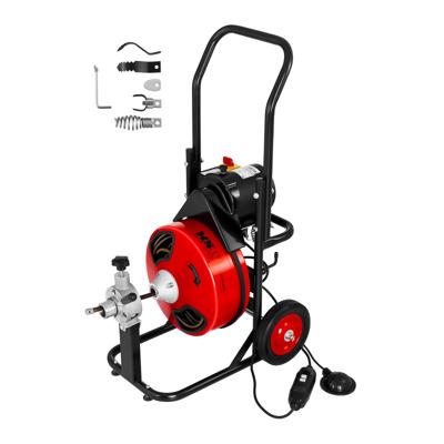 Trommel pijpreinigingsmachine - 390 W - Ø 25 tot 125 mm