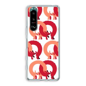 Dogs: Sony Xperia 5 III Transparant Hoesje