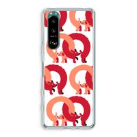 Dogs: Sony Xperia 5 III Transparant Hoesje
