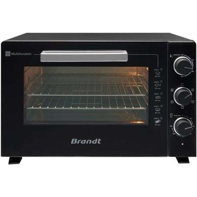 BRANDT FC469MUB - Mini-Oven 46 liter - 1800W - Multifunctioneel - Regelbare thermostaat 230°C - Timer 120min - Aluminium - Zwart