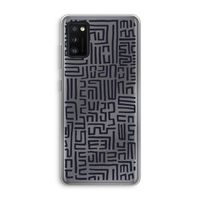 Moroccan Print: Samsung Galaxy A41 Transparant Hoesje