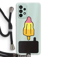 Raketijsje: Samsung Galaxy A52s 5G Transparant Hoesje met koord