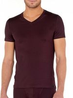 HOM - T-Shirt V-neck - Tencel Soft - - thumbnail