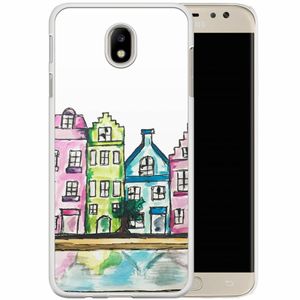 Samsung Galaxy J7 2017 hoesje - Tropical banana