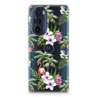 Motorola Edge 30 Pro | TPU Hoesje | Flamingo Palms