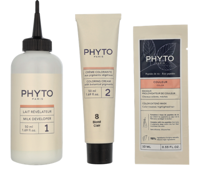 Phyto Phytocolor Permanent Color 8 Blond clair Haarverf 112 ml