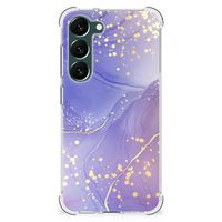 Back Cover voor Samsung Galaxy S23 Plus Watercolor Paars - thumbnail