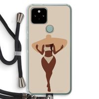 Let's get salty: Pixel 5 Transparant Hoesje met koord