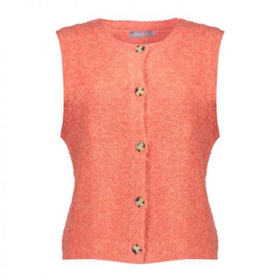 Geisha - Oranje | unisex | Gilet | Oranje | S | regular | Kamst mode