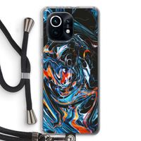 Black Unicorn: Xiaomi Mi 11 Transparant Hoesje met koord
