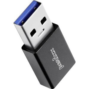 Perixx USB 3.2 Gen 1 (USB 3.0) Adapter [1x USB 3.2 Gen 1 stekker A (USB 3.0) - 1x USB-C bus] PERIPRO-409