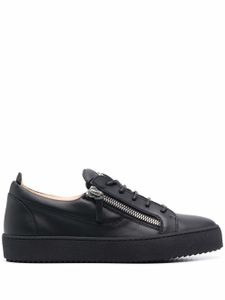 Giuseppe Zanotti baskets Frankie zippées - Noir