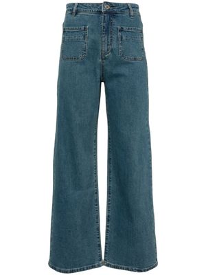 b+ab jean à coupe ample - Bleu