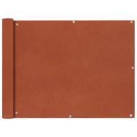 VidaXL Balkonscherm oxford textiel 90x400 cm terracotta