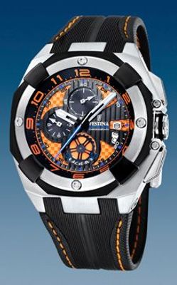 Horlogeband Festina F16350/5 Rubber Zwart