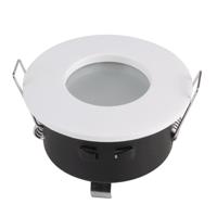 Barcelona - LED Inbouwspot - Armatuur - Diameter 83mm - GU10 Fitting incl. lamphouder - Rond - IP44 voor badkamer en buiten - Wit