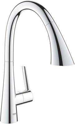 Grohe Zedra Keukenmengkraan Triple Spray Chroom