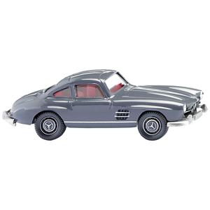 Wiking 0230 02 H0 Auto Mercedes Benz 300 SL Coupé, ijzergrijs