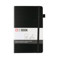 Sakura • notebook ruled 13x21cm black