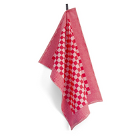 BYRKLUND Theedoek Clean & Tidy Rood - 6x 50x70 cm