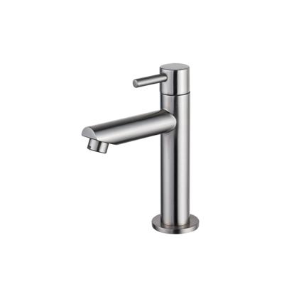 Fortifura Calvi Fonteinkraan - 15.4cm - opbouw - 1gats - PVD - Geborsteld RVS PVD (RVS) SW696237