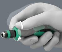 Wera bitset "kk 838 ra-r m set 1" bits hand holder kk 838 ra-r m set1