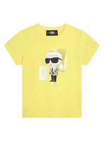 Karl Lagerfeld Kids t-shirt K/Ikonik - Jaune