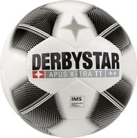 Derbystar Voetbal Apus X-Tra TT Wit / zwart - thumbnail