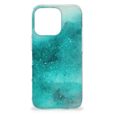 Smartphone hoesje iPhone 16 Pro Painting Blue Smartphone hoesje iPhone 16 Pro Painting Blue