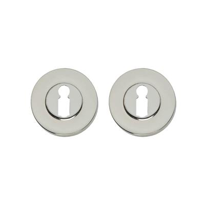 Intersteel | Rozet sleutelgat | Rond | Verdekt | Nikkel Mat
