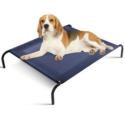 Verhoogd Hondenbed voor Groot Hondenbed Zowel Binnen Als Buiten Camping Stalen Kader Mat