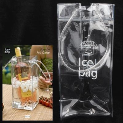 Hoogwaardige PVC IJszak voor Wine(Transparent)