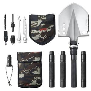 VEVOR Survival Shovel 13 in 1 Campingschop Opvouwbaar Draagbaar Multifunctioneel