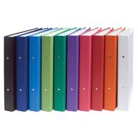 Exacompta Ringmap geassorteerde kleuren: wit, oranje, rood, roze, paars, groen, lichtgroen, blauw, donker