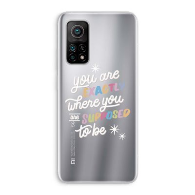 Right Place: Xiaomi Mi 10T 5G Transparant Hoesje