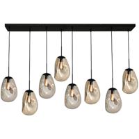 Masterlight Hanglamp Lava 8x goud glas Ø 22,5cm 2761-05-160-25-80260