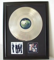 Platina plaat The Beatles Let it be