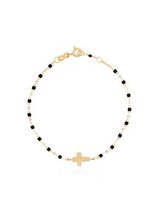 Gigi Clozeau collier en or 18ct à détails de perles - Noir