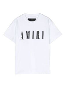 AMIRI KIDS t-shirt en coton à logo floqué - Blanc