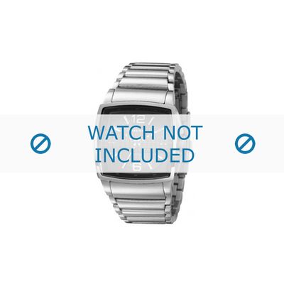 Diesel horlogeband DZ1306 Roestvrij staal (RVS) Zilver 28mm