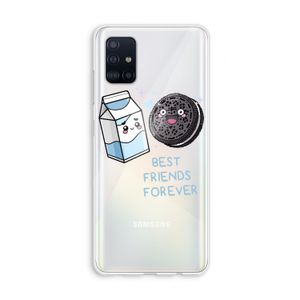 Best Friend Forever: Galaxy A51 4G Transparant Hoesje