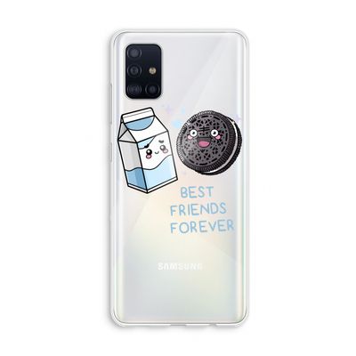 Best Friend Forever: Galaxy A51 4G Transparant Hoesje