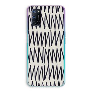 Marrakech Zigzag: Oppo A72 Transparant Hoesje
