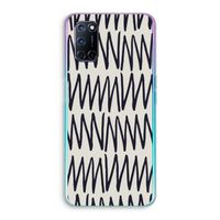 Marrakech Zigzag: Oppo A72 Transparant Hoesje