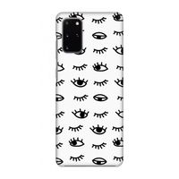 Eye pattern #2: Volledig geprint Samsung Galaxy S20 Plus Hoesje