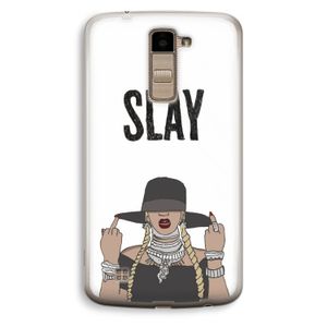 Slay All Day: LG K10 (2016) Transparant Hoesje