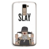 Slay All Day: LG K10 (2016) Transparant Hoesje